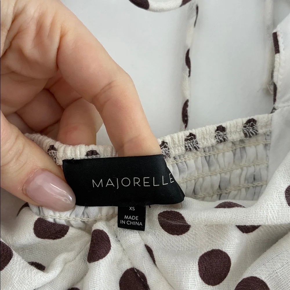 MAJORELLE EMILY POLKA DOT TOP - Picture 3 of 4